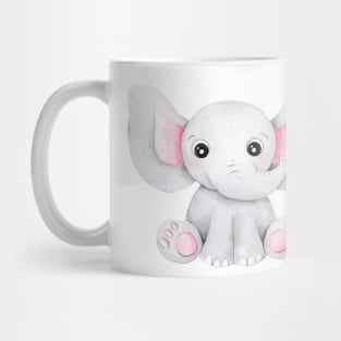 Cute Baby Elephant Mug